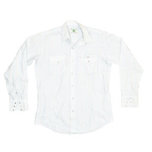 Vintage Mesquite Western Wear Button Down Shirt Men's Regular Sz M Vintage Mesq